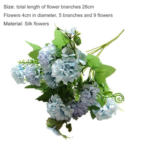 Цветочный горшок многоразовый яркий подарок красочный искусственный букет цветов для сада, офиса, кофейни