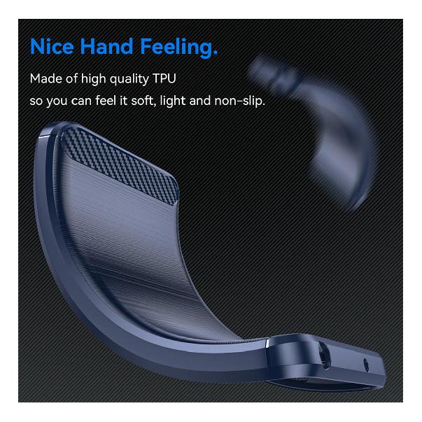 Phone Case For Vivo Y28s ,flexible Tpu Fiber Protective Cover For Vivo Y28s