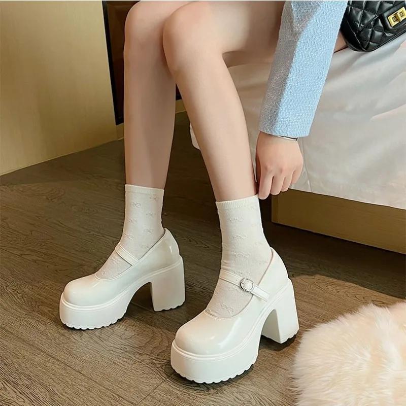 Ladies Pumps Mary Jane Gothic Women's Shoes Japanese Style Lolita Non Slip Popular Stylish On Offer Promotion Beau Today