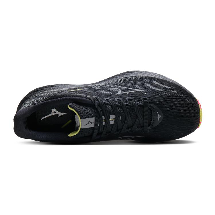 Mizuno Wave Rider 28 'Black Sunny Lime' Mizuno J1GC246301