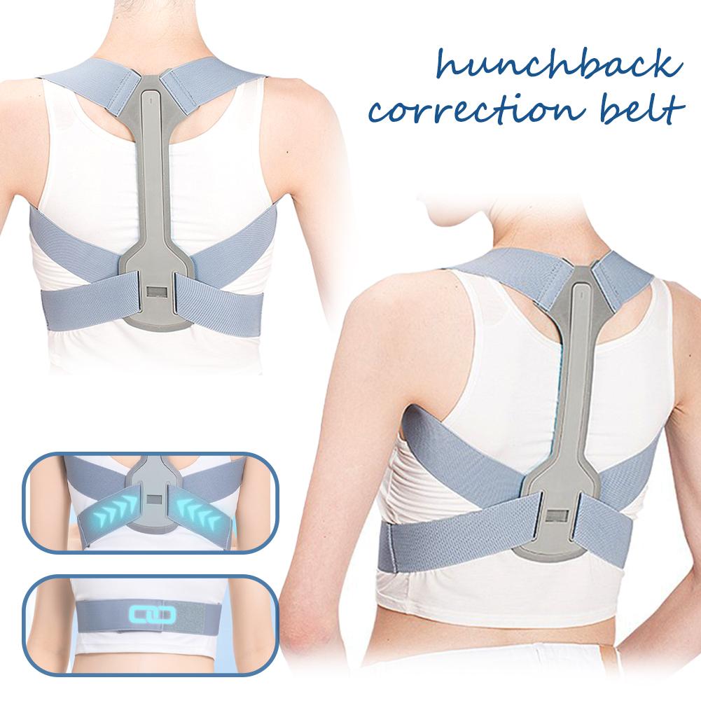 Hunchback Correction Belt Adjustable Back Shoulder Posture Corrector Belt Clavicle Spine Support Brace Reshape Body Health Fixer