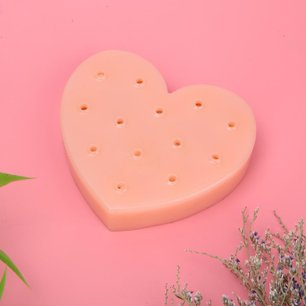 Stress Relief Toys Heart Shaped Pimple Picking Toys Stop Picking Your Face TPE Toys