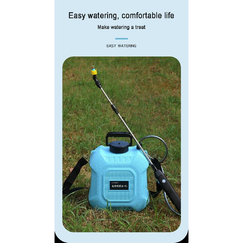 5L/8L USB Rechargeable Electric Watering Can Portable Lawn and Garden Watering Disinfection Sprayer Horticultural Farm Tools