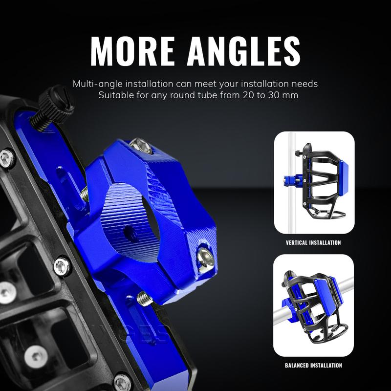 For Yamaha XT1200Z Super Tenere 700 Tenere700 XT250 TW200 Motorcycle Beverage Water Bottle Cage Drinks Holder Water Cup Holder
