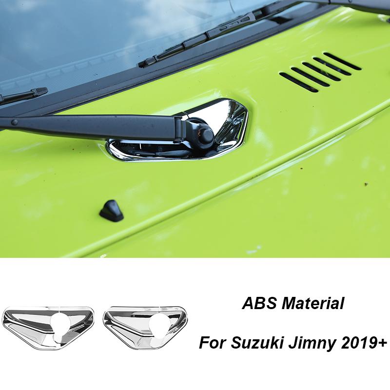 BAWA Headlight Bumper Rearview Mirror Decoration Cover for Suzuki Jimny 2019 2020 2021 2022 2023 2024 Exterior Accessories
