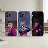 F-футбол барселона педри Чехол для телефона для iPhone 17,16,15,14,13,12,11 Plus,Pro Max,SE4 Мягкий силиконовый черный чехол