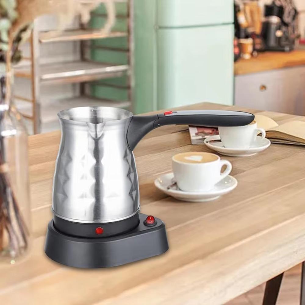Foldable Handle Electric Turkish Coffee Maker Stainless Steel Turkish Coffee Machine Office
