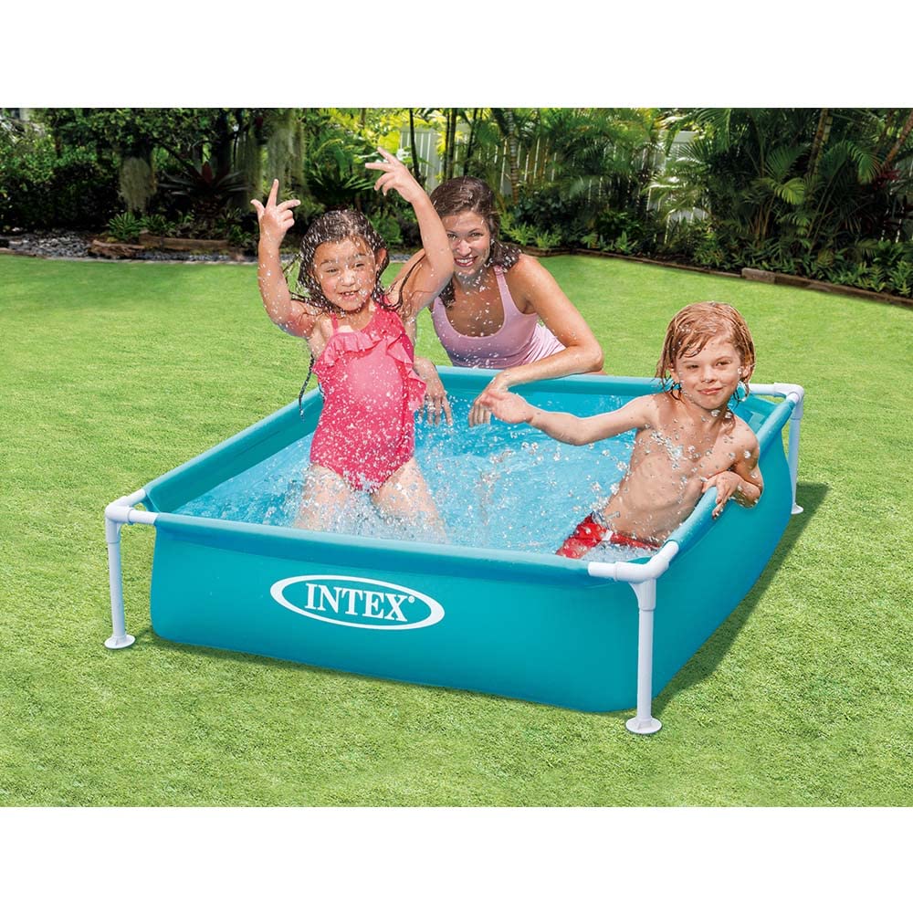 INTEX Мини-бассейн 122 x 122 x 30 57173, японский, синий, см, [Оригинальный продукт]