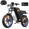 Электровелосипед Вездеход VARUN 1000W Мотор Взрослый Ebike 48V 31.5AH Полная подвеска Максимальная скорость 45 км/ч 7 Скоростей Нагрузка 150 кг X-Plorer Beast