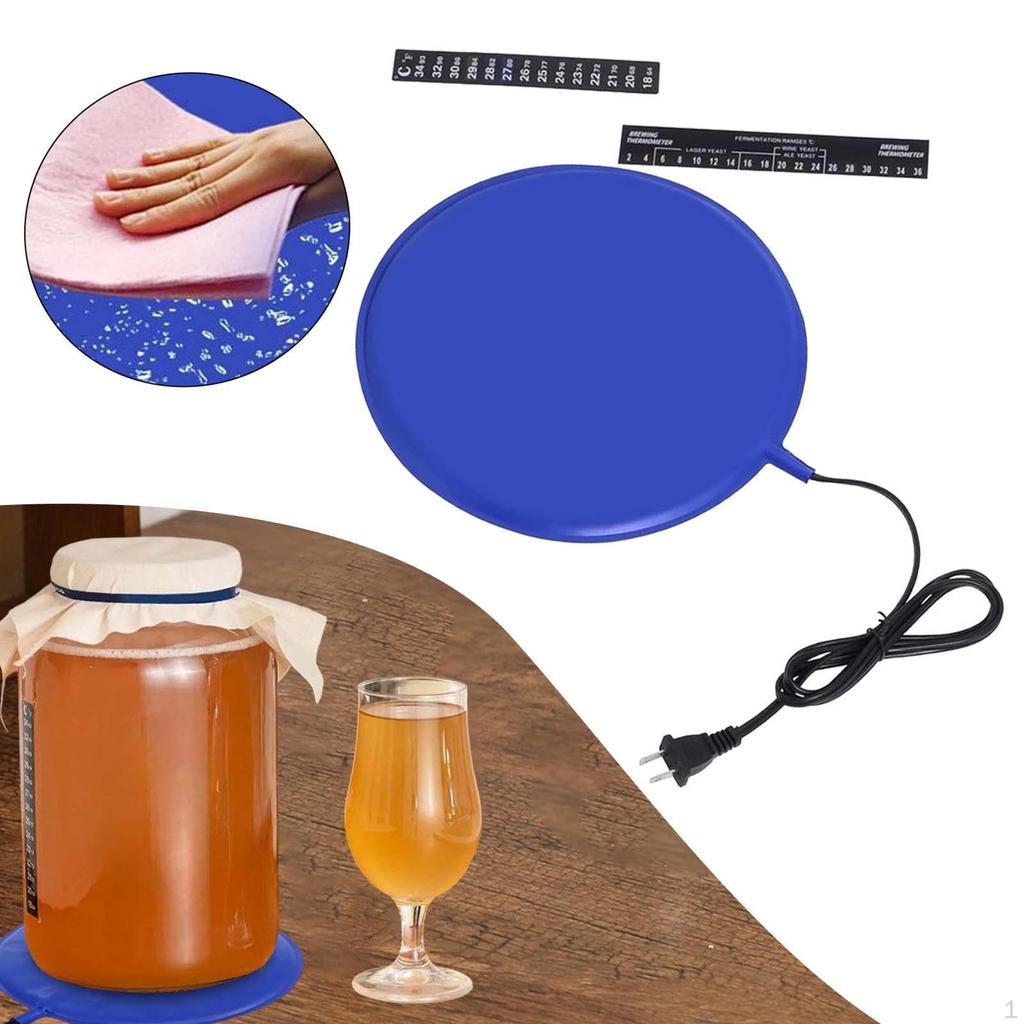 Heating Pad Wine Making Accessories Warming for Fermenting Breed Brewing