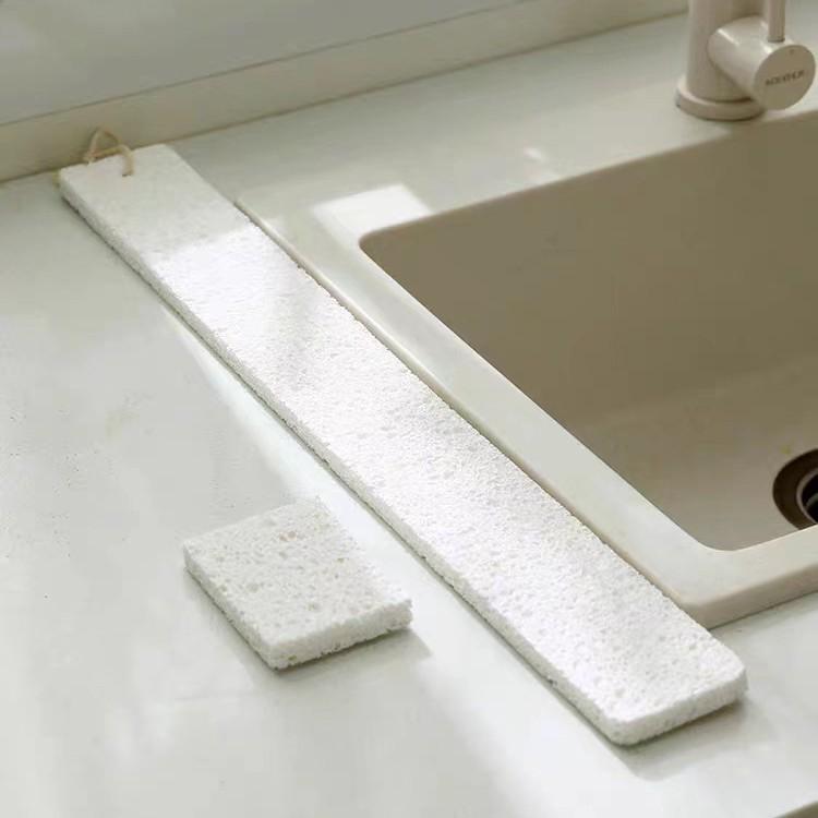 "Wood Pulp Cotton Absorbent Sponge Pad for Dishwashing & Table Cleaning"