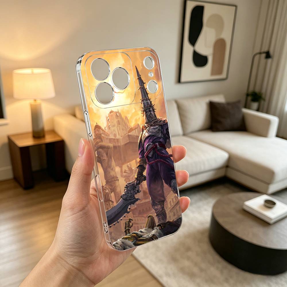 B-Blasphemous The -PPenitent One Чехол для телефона Игра Прозрачный Силиконовый Мягкий Для iPhone 17 16 15 14 13 12 11 Mini Pro Max Plus
