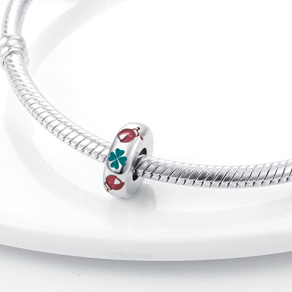 Силиконовые разделительные бусины с медным покрытием, силиконовые стопорные шармы-разделители, подходят для оригинального браслета Mula, DIY украшения