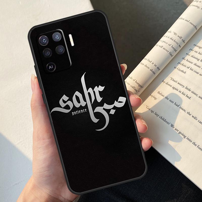 Чехол Sabr Patience для Oppo A58 A98 A78 A18 A38 A60 A80 A40 A77 A57 A17 A74 A54 A94 A96 A76 A16 A15 A5 Pro