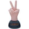 Middle Finger Car Decoration, Middle Finger Car Dashboard | Two Finger Shaking Solar Powered
