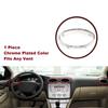 EDP1188 Dashboard Air Vent Frame Chrome Plated 4M51A014L21 for Ford Focus MK2 2004-2010