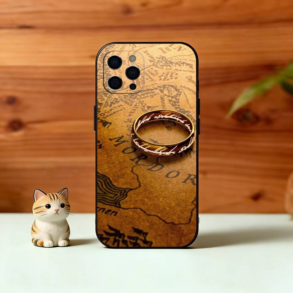 Чехол для телефона Lrd TV of Rngs Для iPhone 17, 16, 15, 14, 13, 12, 11 Plus, Pro Max, Другие Мягкий Черный Чехол