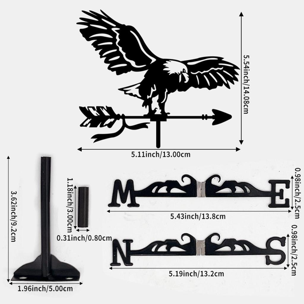 Флюгер ретро силуэт настольный орнамент винтажный флюгер флюгер для газона снаружи двора фермы двор