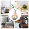 Candle Holder Warming Paws Ceramic Bunny Warming Hands Candle Holder Cute Light Holder Small Tea Light Candle Holders Scented