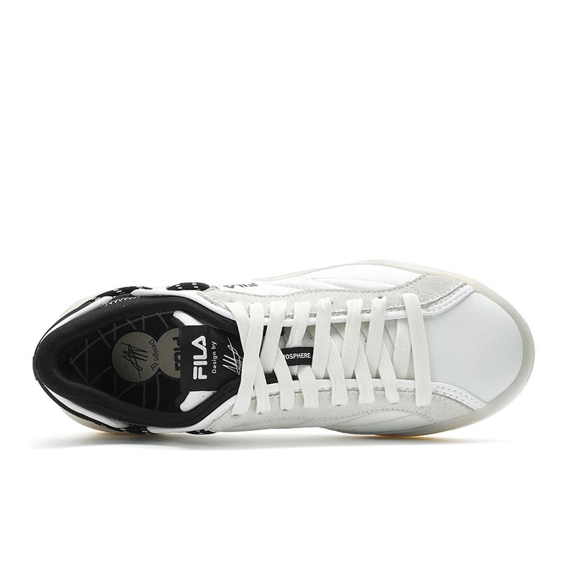 Fila ARTMOSPHERE Устойчивые к истиранию Низкие Скейтбордические Кеды Мужские Белые F12M421207FBS