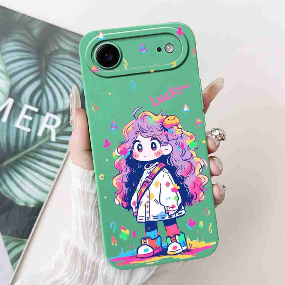 For Apple iPhone Air Case  A3260 A3516 Unique Art Painted Cover Silicone Soft Phone Case For IPhone 17 Air IPhoneAir Cover Coque