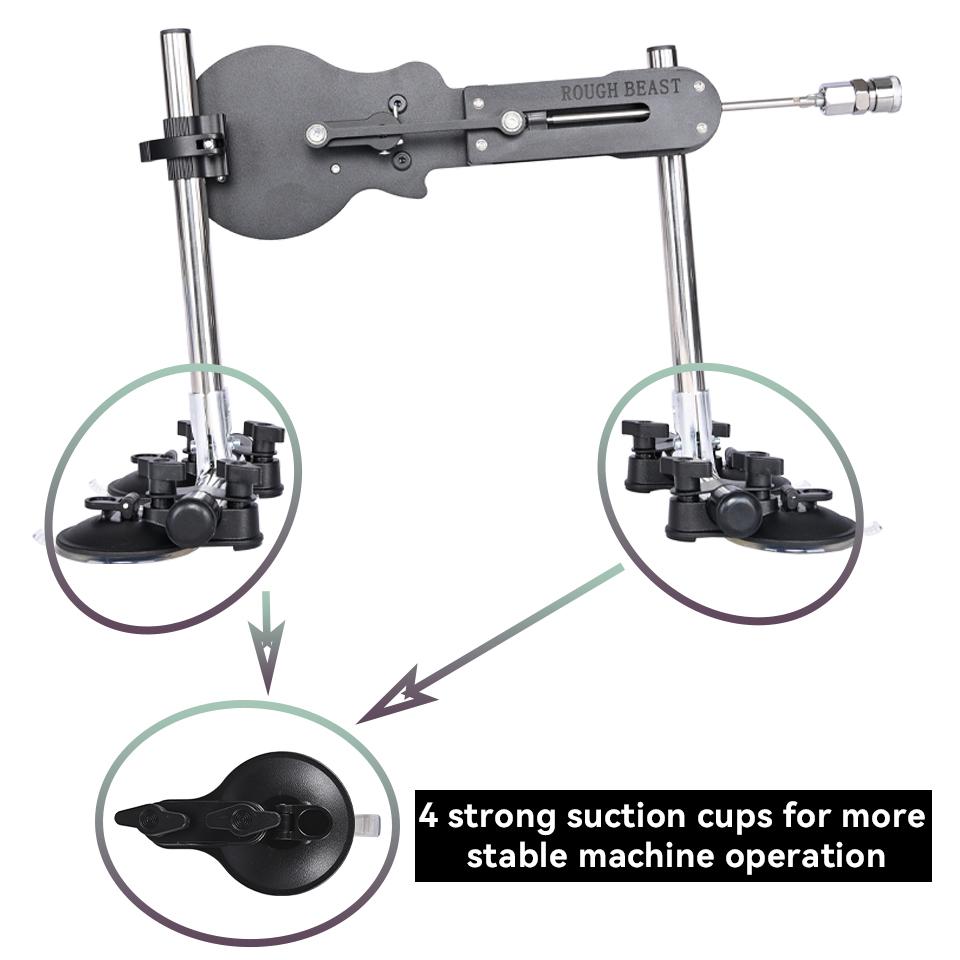Секс-машина ROUGH BEAST 72 Вт, тихая машина для любви для женщин и мужчин, автоматическая машина для мастурбации