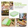 3pcs With Vented Lid Hot Dog Mold Food Grade Silicone Ham Making Tray  Home Kitchen Baking
