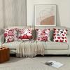 Наволочка на День святого Валентина Любовная наволочка Диван Гостиная Прикроватная Мягкая сумка Спинка Поясничная подушка Чехол Офисный Чехол для поясничной подушки
