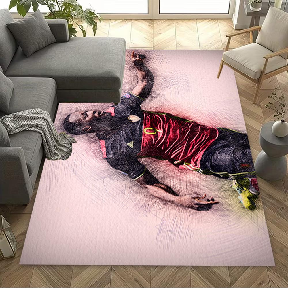 Arsenal Star Van Persie Carpet Design for Dormitory Dining Room Foyer Kitchen Anti-slip Rug Office home decor