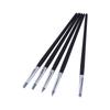 5pcs Flexible Silicone Wax Clay Sculpting Carving Pottery Making Tool Pen With Wood Handles