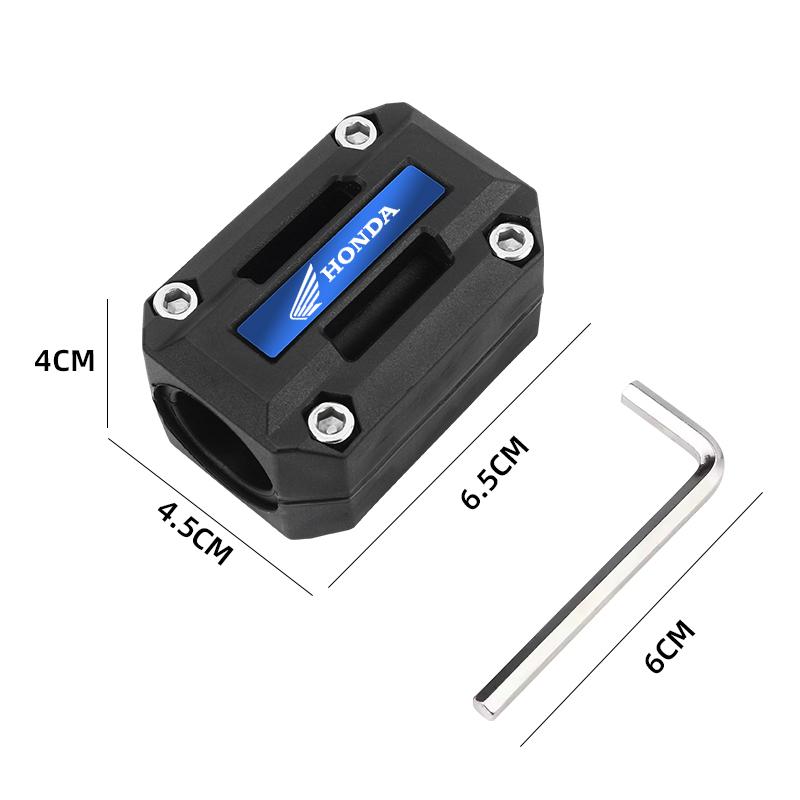 PYYG6 2pcs Motorcycle Engine Bumper Block Engine Guard Block Crash Bar for Honda Honda CRF CB CR XR CRM CBR 250 300 350 400 500 600