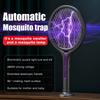 Intelligent Mosquito Swatter With Extension Handle 2800V Electric Mosquito Killer Type-C Rechargeable 5-Layer Protection