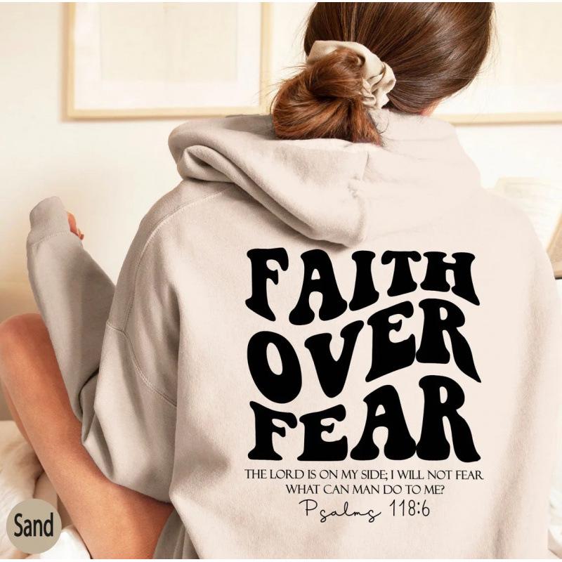 2023 Women's 'Faith Over Fear' Hooded Sweatshirt