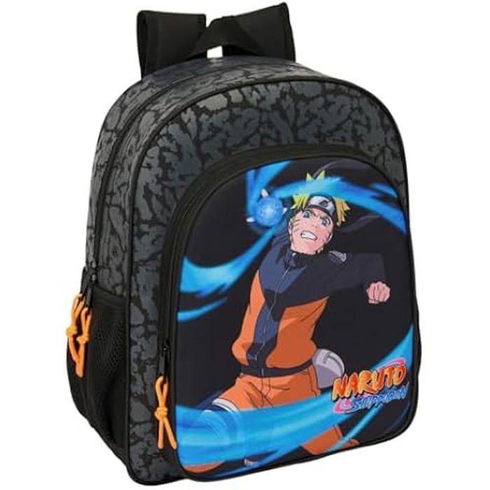 Школьный рюкзак - SAFTA - Наруто - Адаптируемый к тележке - Удобный - Черный