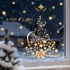 Creative Xmas Decals Large Decor Mural Atmosphere Decor Wallpaper  Gift