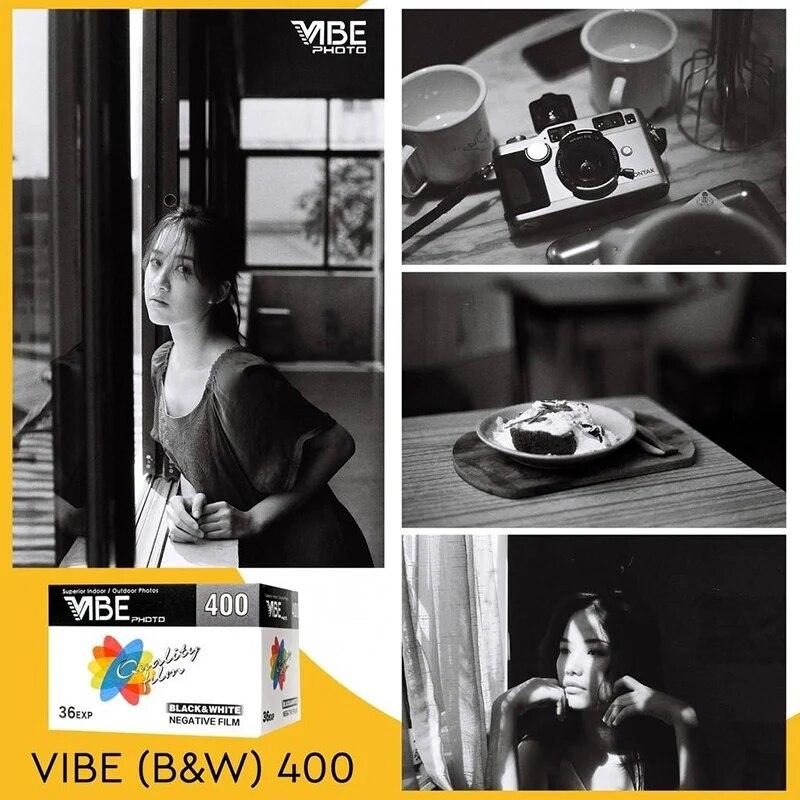 VIBE Max 800/VIBE Max 400 Color Film VIBE 100/400 Black & White 135 Negative Film 27EXP/Roll for 501F Camera