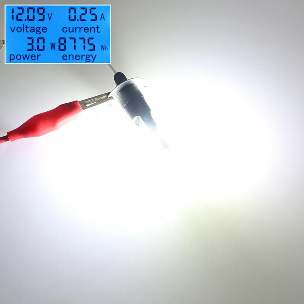 Автомобильные светодиодные противотуманные фары 80 Вт, пара лампочек для фар H3, светодиодная лампа 6000-6500K DRL, лампа дальнего света