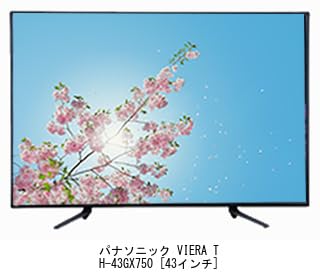 Media Cover Market Panasonic VIERA LCD TV Protection Panel Blue Light Cut Protective Film Compatible Product TH-43GX750 43-inch 43-inch 43-inch