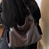 Retro New Hobo Bag Women's Casual Shoulder Messenger Bag High Sense Large Capacity Underarm Commuting Bag