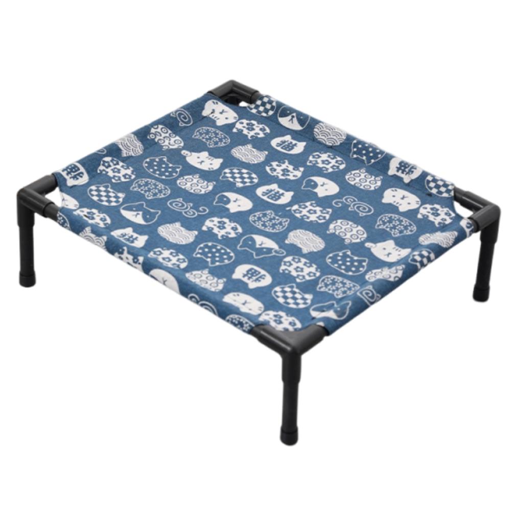 Detachable Pet Camping Bed Breathable Mesh Cat Sofa Bed Universal Cat Sleeping Bed Outdoor Camping
