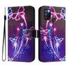 Роскошный кожаный чехол-книжка с рисунком фейерверков и бабочек для Oppo A72/A52/A92 4G,A36 4G,Reno 8/9,Realme 8/9/10/11/12...