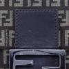 FENDI Zucchino Shoulder Bag 8BT075 Brown canvas Women Used