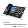 Zhongnuo G025 Smart Recording Desk Phone CN plug (adapter included)