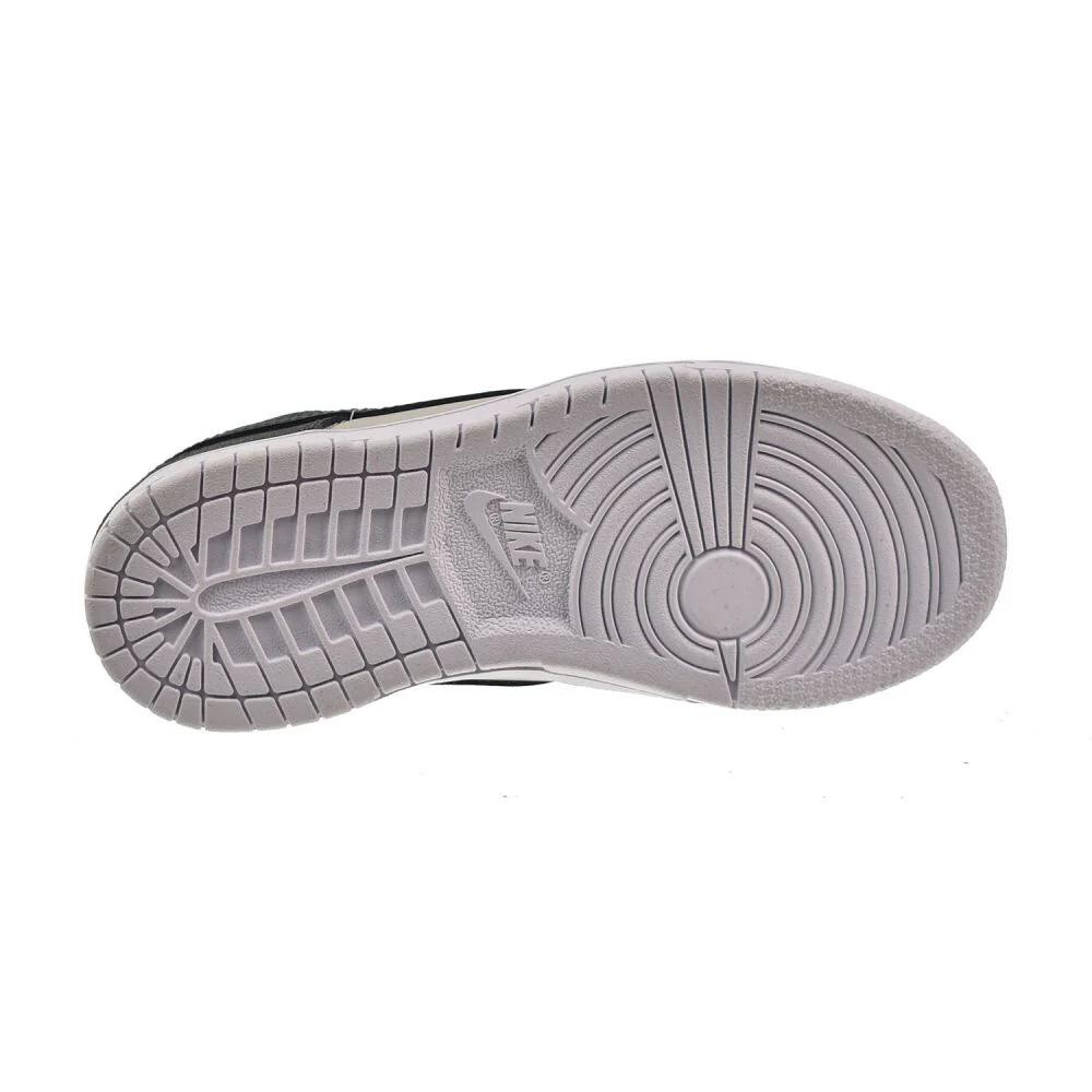 Nike Dunk Low PS Светлый Железный Камень Антрацит Блеск Детские Кроссовки Серый Белый Спорт-Красный FZ1001-001