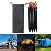 Tent Stakes S Inflexible Durable Pegs Nails for Outdoor Gardening Trip Awning