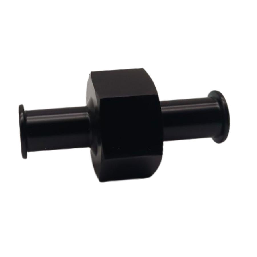 Fuel Nitrous Pressure Gauge Adapter 3/8" Hose 1/8" Npt Port Aluminum Universal