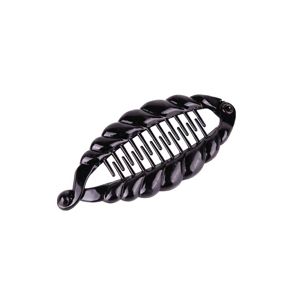 New Fashion Banana Shape Hair Clip Gradient Color Fish Clip Hairpins Hair Accessories for Women Hair Clip Clamp DIY Accessories