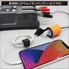 BMO JAPAN 40B0037 USB-разъем 2 порта с кабелем типа «крокодил» (Тип-A/Тип-C)