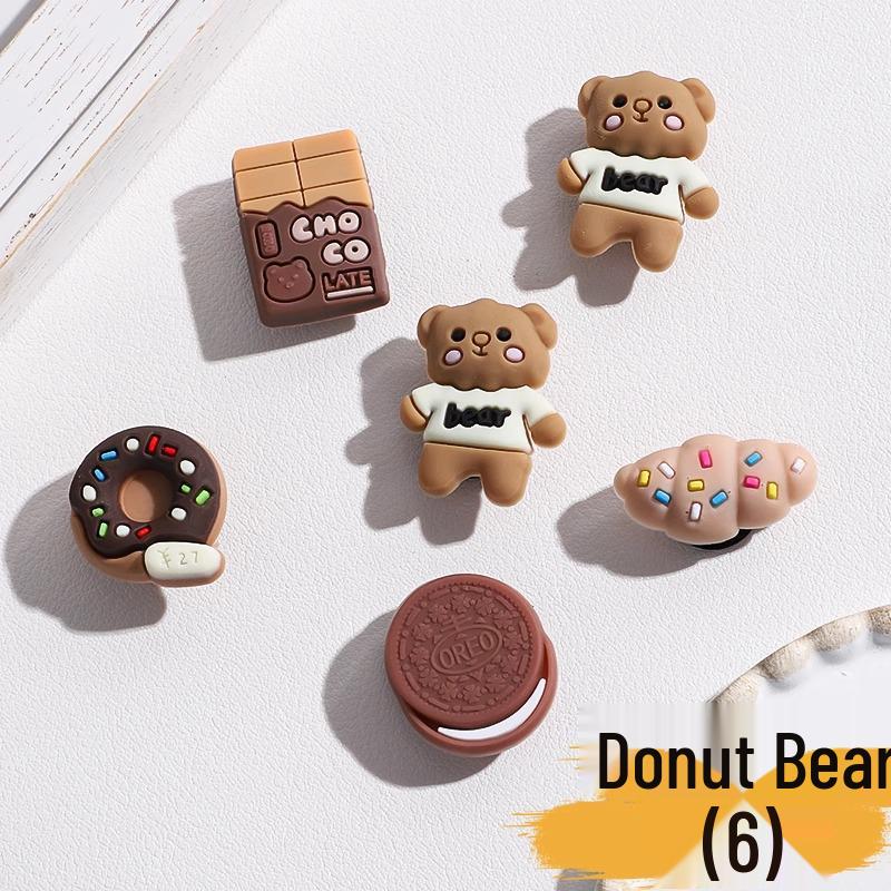 2025 Милые декоративные пряжки-цветы для обуви - Аксессуары для обуви с отверстиями