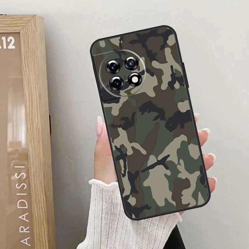 Военный Камуфляжный Чехол Для OnePlus Nord 5 CE 2 3 4 Lite N20 N30 OnePlus 13R 13T 12R 10T 10R 10 11 12 13 Обложка